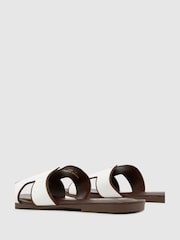 Schuh Tandra Leather Mule Sandals - Image 4 of 4