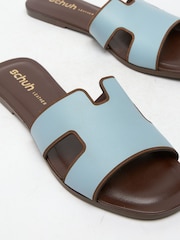 Azul - Schuh Tandra Leather Mule Sandals - Imagen 3 de 4