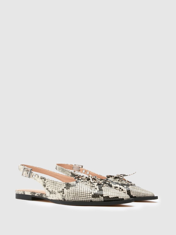 Schuh Lorie Point Hardware Flat Shoes - Image 2 of 4