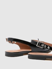 Schuh Lorie Point Hardware Flat Black Shoes - Image 3 of 3