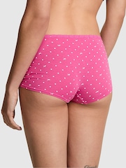 Victoria's Secret PINK Pink Gossip Short Cotton Ruffle Knickers - Image 2 of 3
