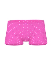 Victoria's Secret PINK Pink Gossip Short Cotton Ruffle Knickers - Image 3 of 3