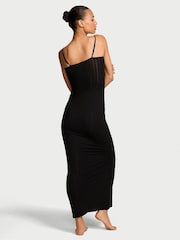 Victoria's Secret Black Modal Maxi Slip Dress - Image 2 of 2