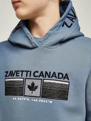 Синяя детская толстовка Zavetti Canada Ovello - Изображение 4 из 9