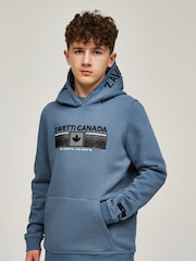 Синяя детская толстовка Zavetti Canada Ovello - Изображение 5 из 9