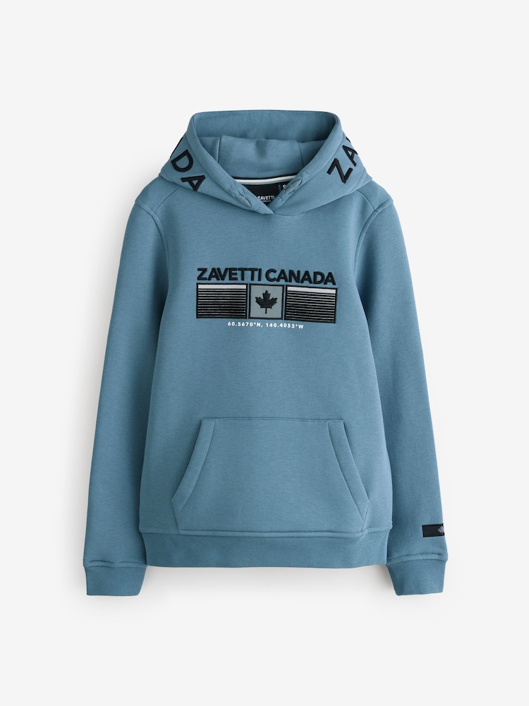 Синяя детская толстовка Zavetti Canada Ovello - Изображение 9 из 9