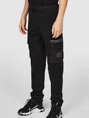 Zavetti Canada Junior Tavoleto Cargo Black Pants - Image 3 of 7