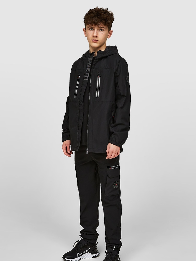 Zavetti Canada Junior Tavoleto Cargo Black Pants - Image 5 of 7