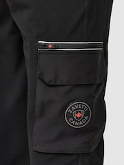 Zavetti Canada Junior Tavoleto Cargo Black Pants - Image 7 of 7