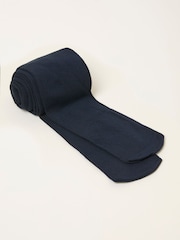 FatFace Navy Blue Thick Plain Tights - Image 1 of 2