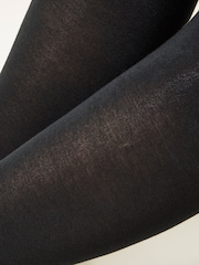 FatFace Black Thick Plain Tights - Image 1 of 2