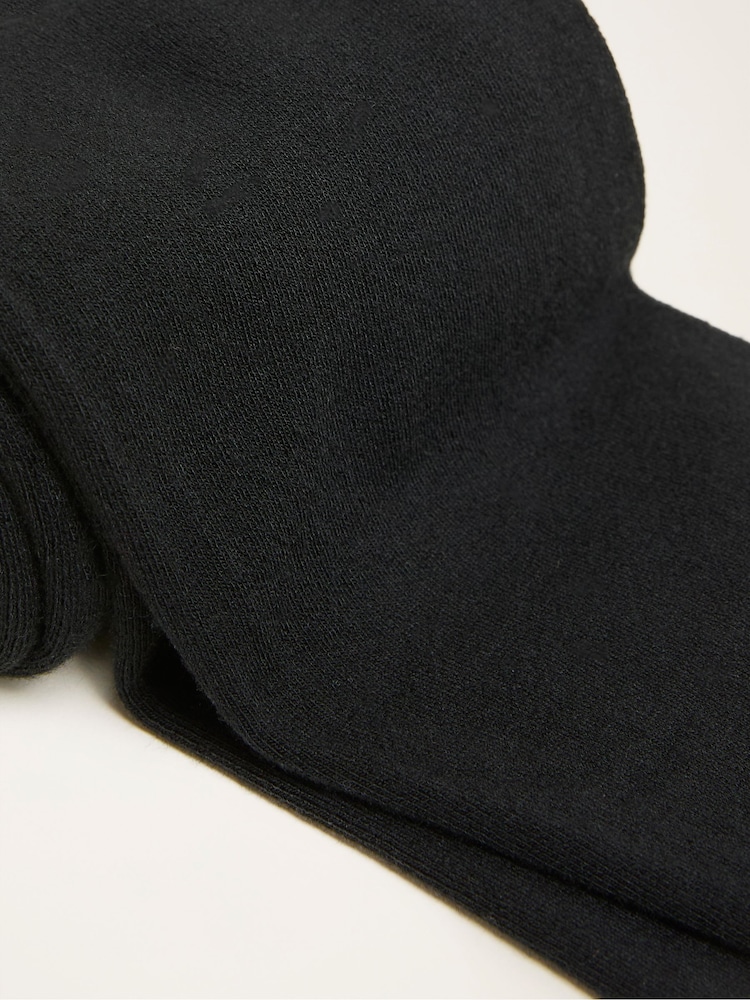FatFace Black Thick Plain Tights - Image 2 of 2 FatFace Black Thick Plain Tights - Image 2 of 2
