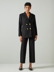 LK Bennett Black Mariner Tailored Jacket - Image 1 of 3