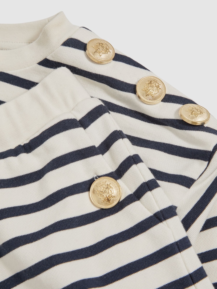 Reiss Navy/Ivory Daya Top - Image 4 of 4