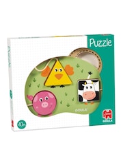 Galt Toys Goula 3 Farm Animals Puzzle - Image 2 of 6