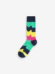 OddBalls Multi Mens Mix and Match Socks 7 Pack - Image 7 of 8