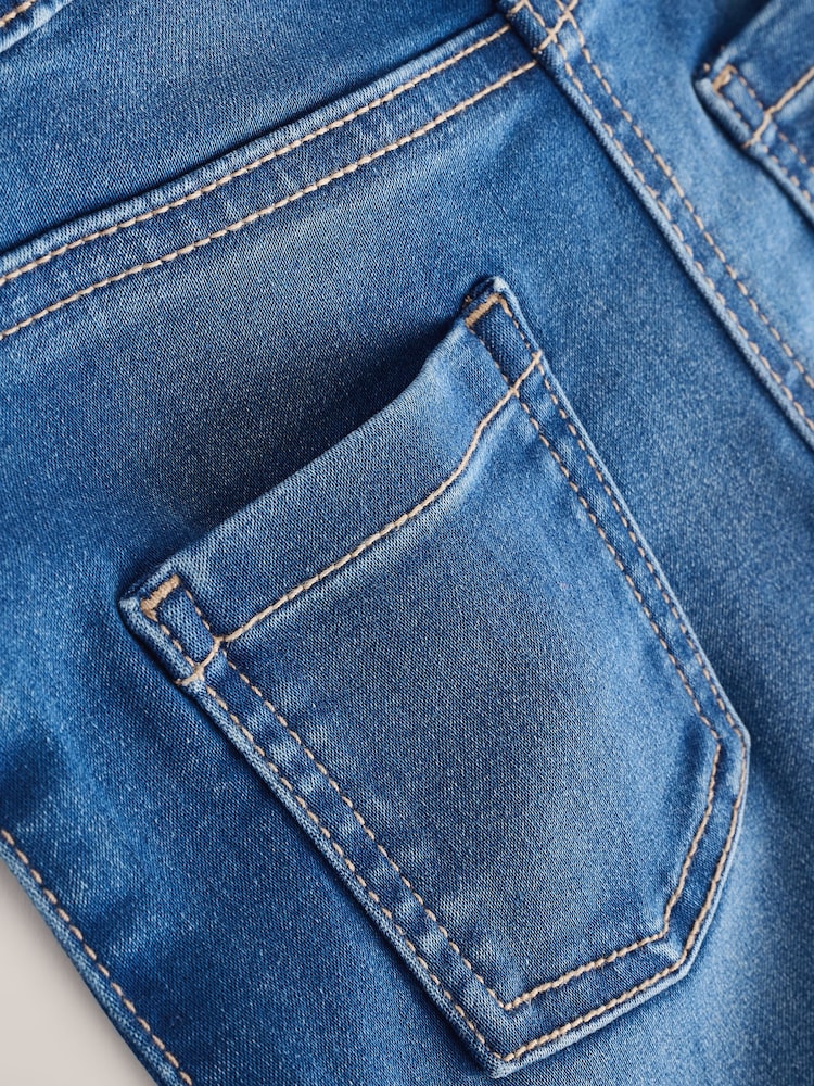Srednje modra - Pullon Flare Jeans (3-16yrs) - Slika 4 iz 4