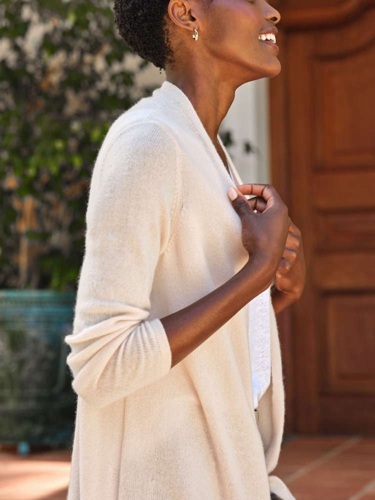 Pure Collection Gassato Swing Edge to Edge Long Sleeve Cardigan - Image 3 of 3