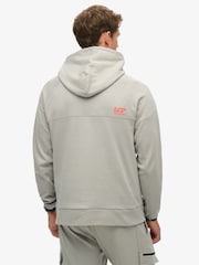 Superdry Grey Tech Logo Loose Hoodie - Image 2 of 6