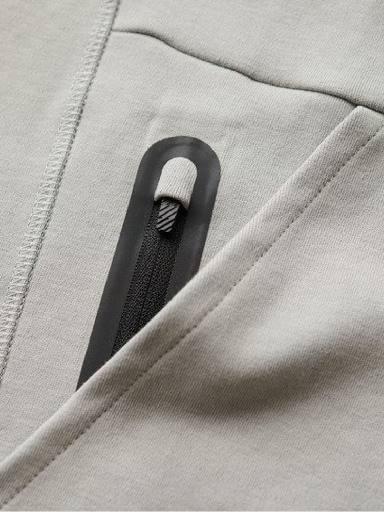 Superdry Grey Tech Logo Loose Hoodie - Image 6 of 6