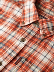 Superdry White Oversized Vintage Check Shirt - Image 6 of 6