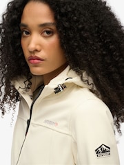 Superdry White Hooded Classic Trekker Jacket - Image 2 of 7