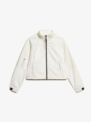 Superdry White Hooded Classic Trekker Jacket - Image 6 of 7