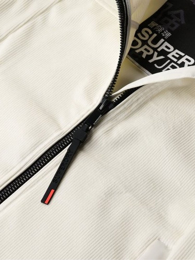 Superdry White Hooded Classic Trekker Jacket - Image 7 of 7