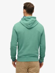 Superdry Green Lo-Fi Outdoor Mono Relaxed Hoodie - Image 3 of 4