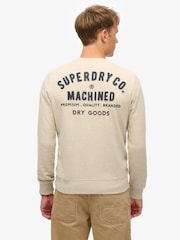 Superdry Nude Workwear Appliqué Sweatshirt - Image 3 of 5