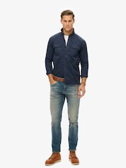 Superdry Military Long Sleeve 100% Cotton Shirt - Изображение 3 из 6