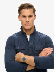 Superdry Military Long Sleeve 100% Cotton Shirt - Изображение 4 из 6