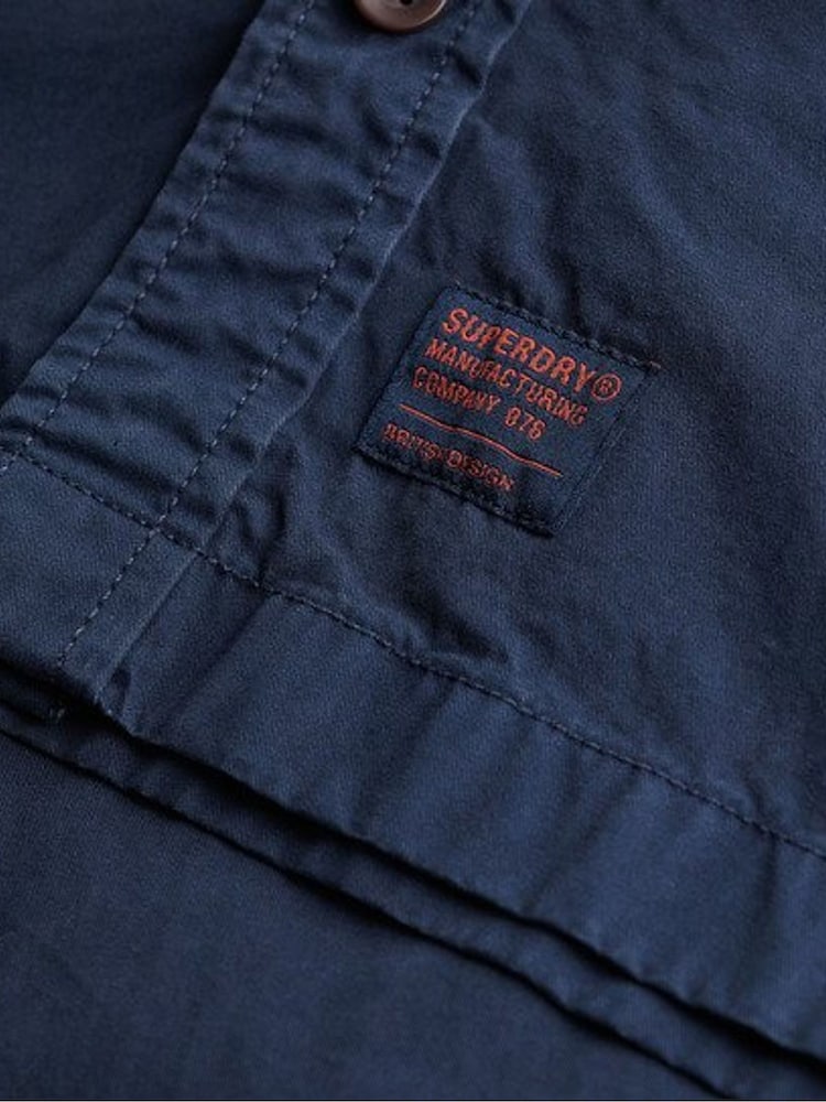Superdry Military Long Sleeve 100% Cotton Shirt - Изображение 6 из 6