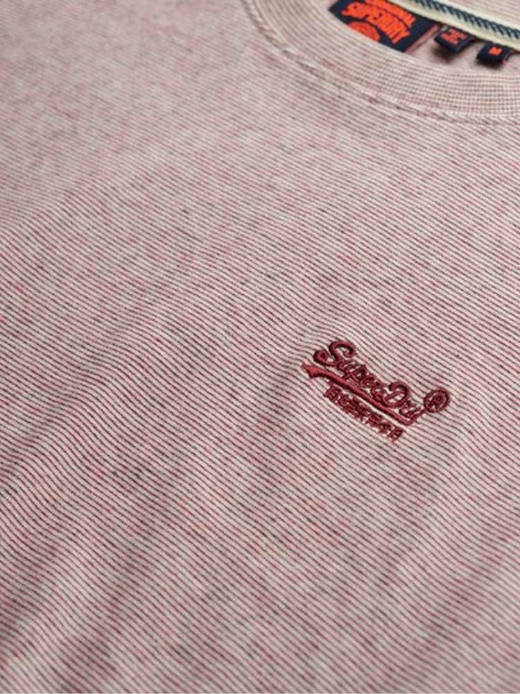 Superdry Pink 100% Cotton Essential Logo T-Shirt - Image 6 of 6