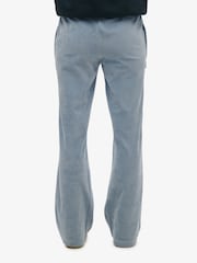 Azul claro - SUPERDRY Velour Wide Leg Joggers - Imagen 5 de 5