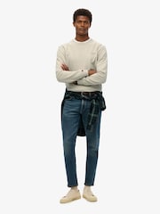 Superdry Nude Essential Logo Crew Sweatshirt - Image 2 of 3