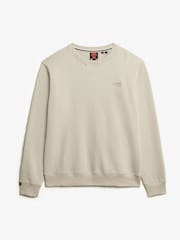 Superdry Nude Essential Logo Crew Sweatshirt - Image 3 of 3