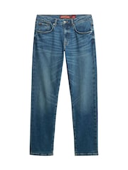 Superdry Light Blue Vintage Slim Straight Leg Jeans - Image 6 of 7