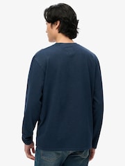 Superdry Athletic Essentials Long Sleeve 100% Cotton Top - Bild 2 von 6