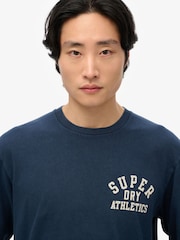 Superdry Athletic Essentials Long Sleeve 100% Cotton Top - Bild 4 von 6