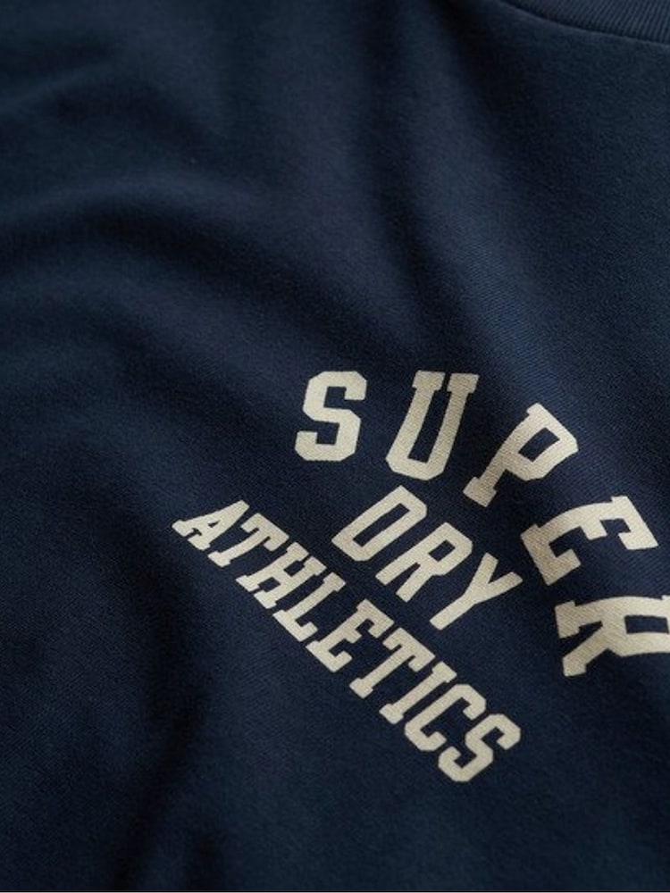 Superdry Athletic Essentials Long Sleeve 100% Cotton Top - Bild 6 von 6