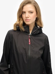 Negro - Superdry Hooded Logo Windbreaker Jacket - Imagen 5 de 5