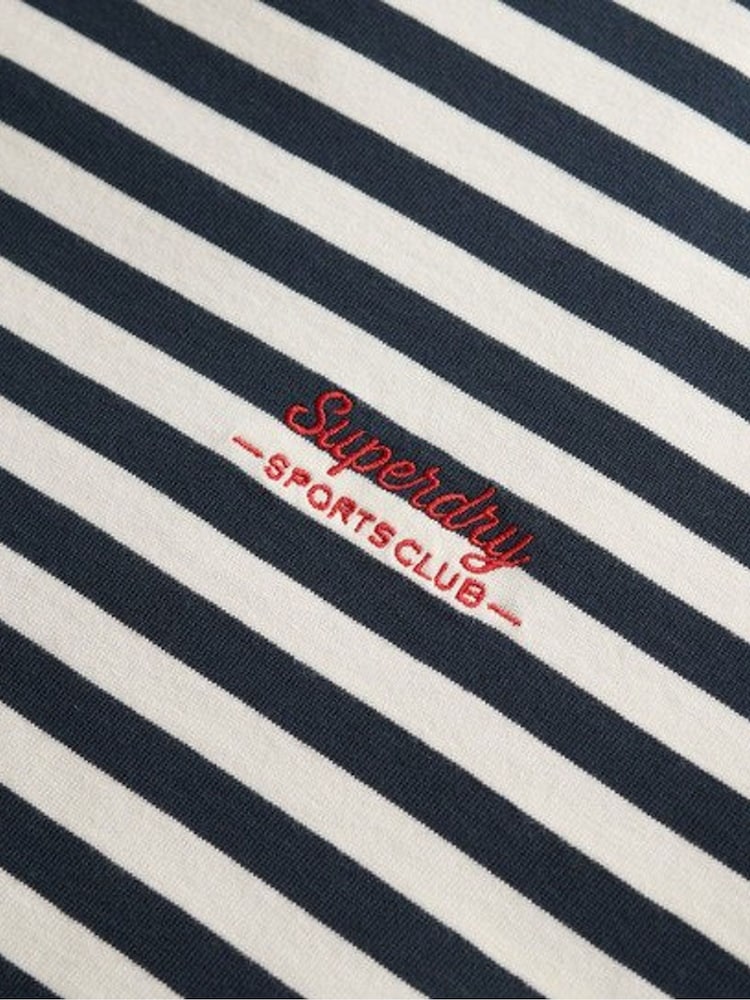 Superdry Light Blue Country Club Plain T-Shirt - Image 6 of 6