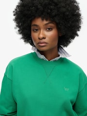 Superdry Green Studios Crew Sweatshirt - Image 4 of 5