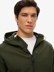 Superdry Moletom com capuz zíper solto Tech Logo Hoodie - Imagem 4 de 6