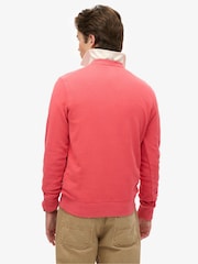 Superdry Red Lo-Fi Outdoors Relaxed Crew 100% Cotton Sweatshirt - Image 2 of 5