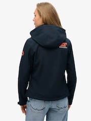 Superdry Blue Hooded Classic Trekker Jacket - Image 2 of 5
