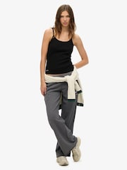 Superdry Black Athletic Essentials Scoop Neck Vest - Image 2 of 4