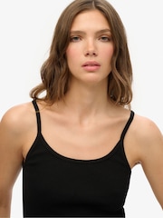 Superdry Black Athletic Essentials Scoop Neck Vest - Image 4 of 4