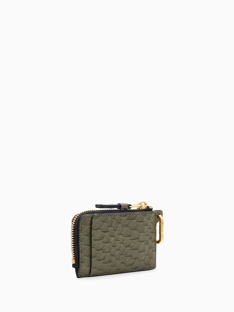 Белый - AllSaints Remy Grain Wallet - Изображение 4 из 4